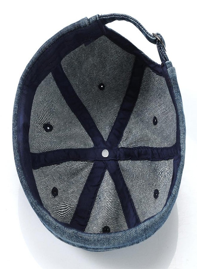 Ptduabenlu Brimless Hat for Men Women Docker Cap Vintage Sailor Beanie Cap Black - Image 5